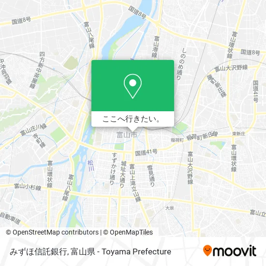みずほ信託銀行地図