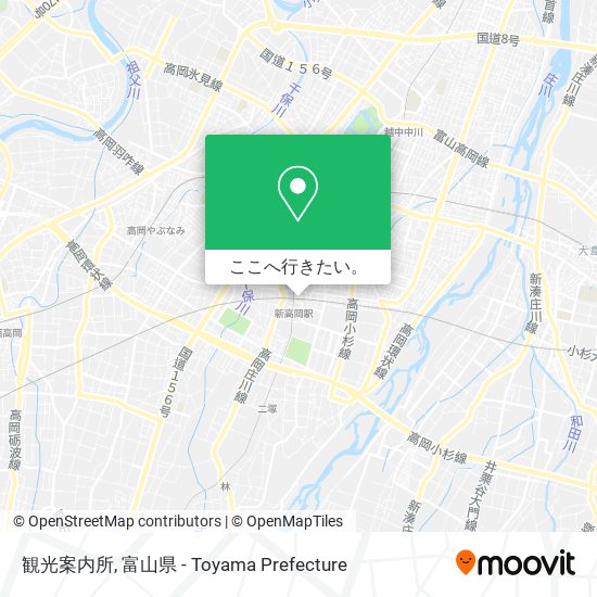 観光案内所地図
