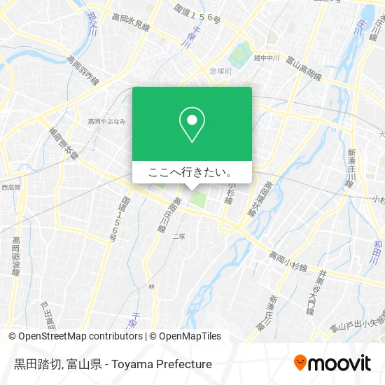 黒田踏切地図