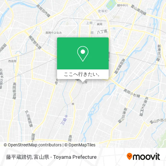 藤平蔵踏切地図