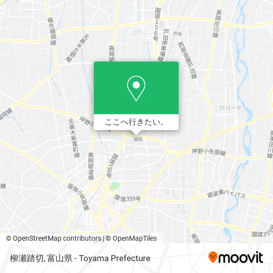 柳瀬踏切地図