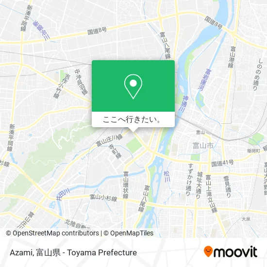 Azami地図