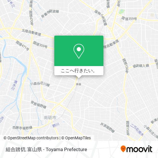 組合踏切地図