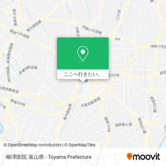 柳澤医院地図