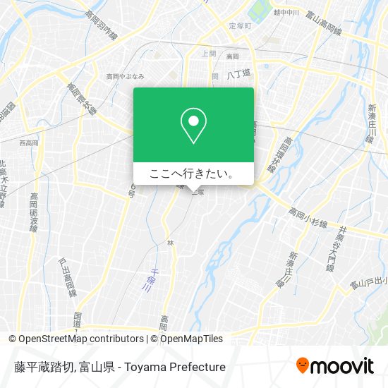 藤平蔵踏切地図