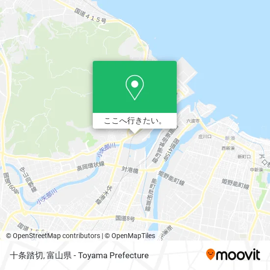 十条踏切地図