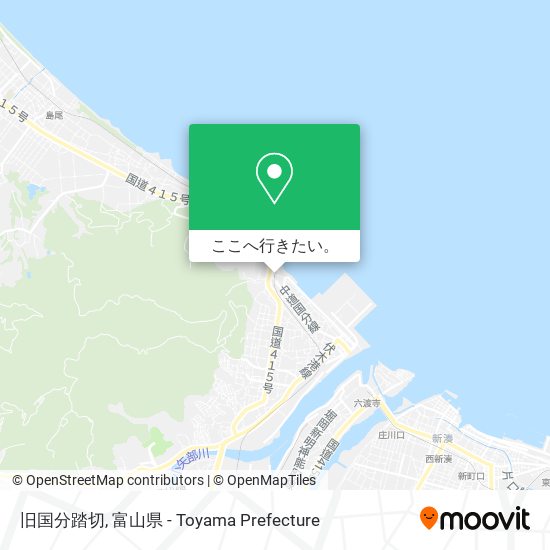 旧国分踏切地図