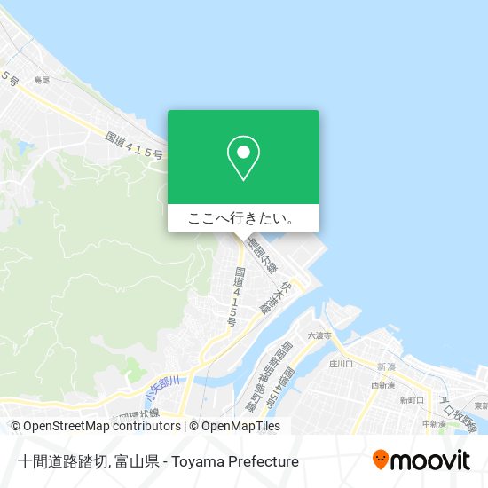 十間道路踏切地図