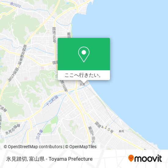 氷見踏切地図