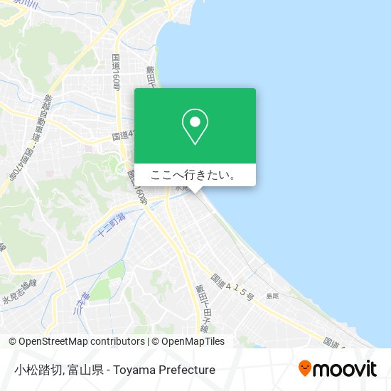 小松踏切地図