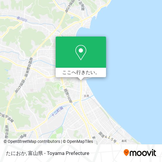 たにおか地図