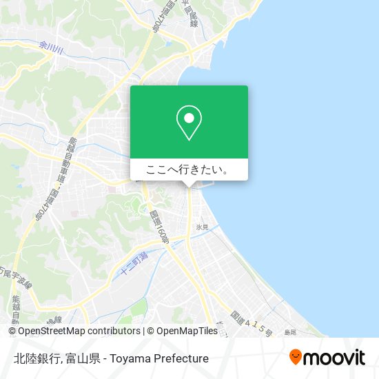 北陸銀行地図