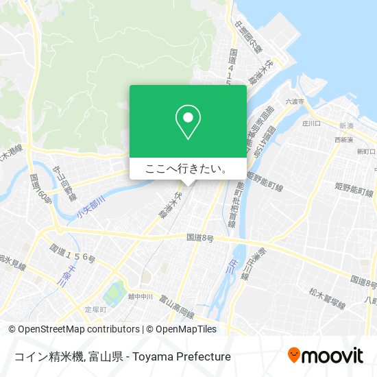 コイン精米機地図