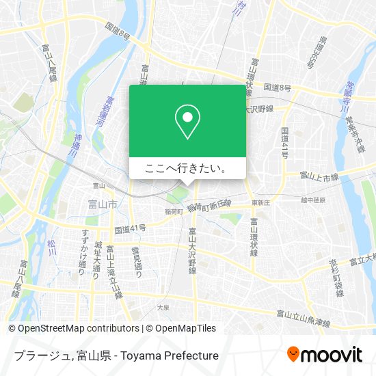 プラージュ地図