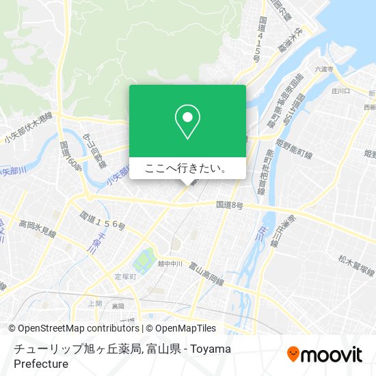チューリップ旭ヶ丘薬局地図