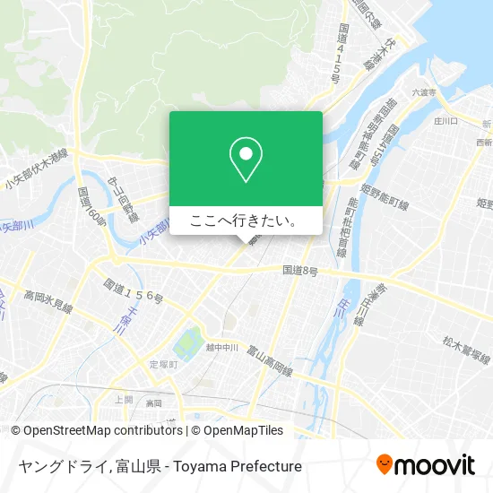 ヤングドライ地図