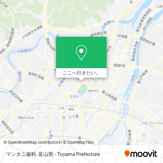 マンタニ歯科地図