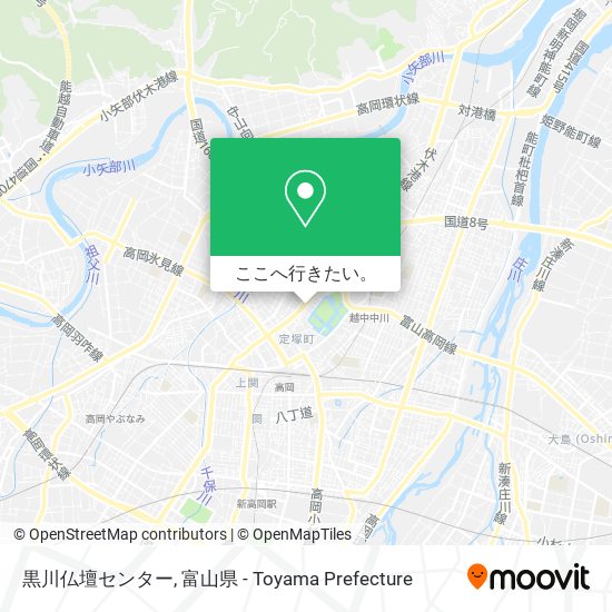 黒川仏壇センター地図