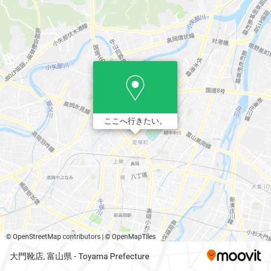 大門靴店地図