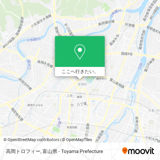 高岡トロフィー地図