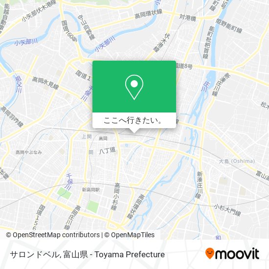 サロンドベル地図