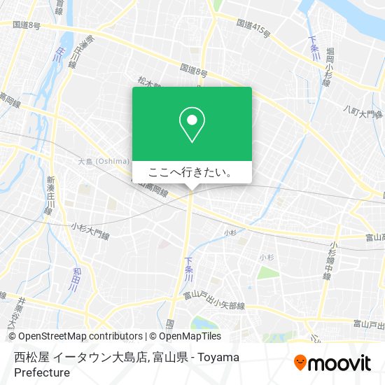 西松屋 イータウン大島店地図
