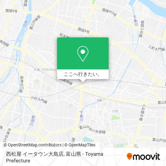 西松屋 イータウン大島店地図