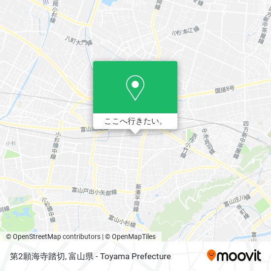 第2願海寺踏切地図