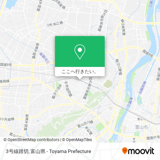 3号線踏切地図