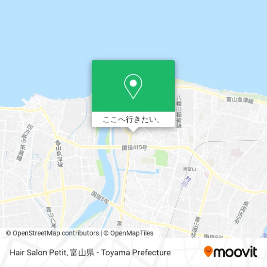 Hair Salon Petit地図