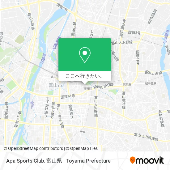 Apa Sports Club地図