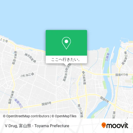 V Drug地図