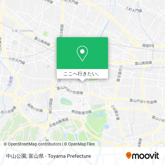 中山公園地図