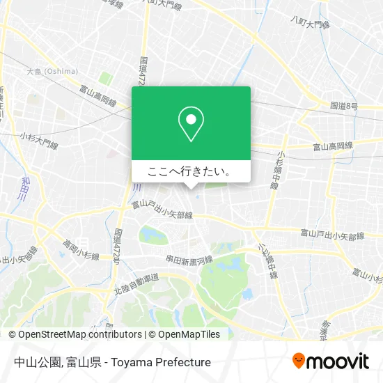 中山公園地図