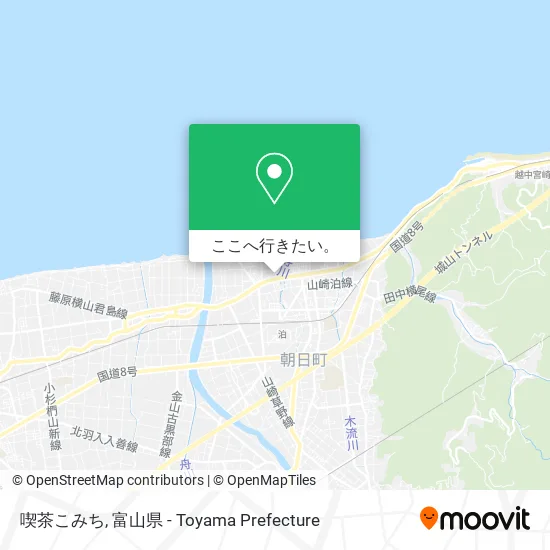 喫茶こみち地図