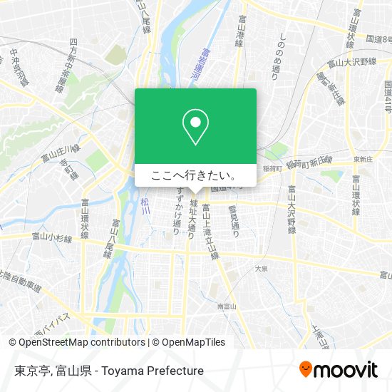 東京亭地図