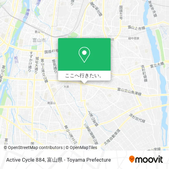 Active Cycle 884地図