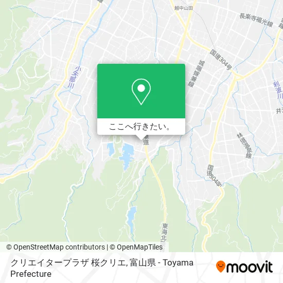 クリエイタープラザ 桜クリエ地図