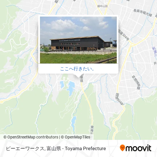 ピーエーワークス地図