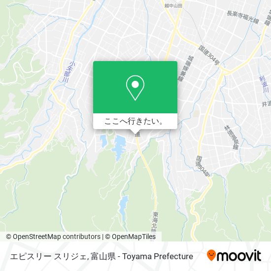 エピスリー スリジェ地図