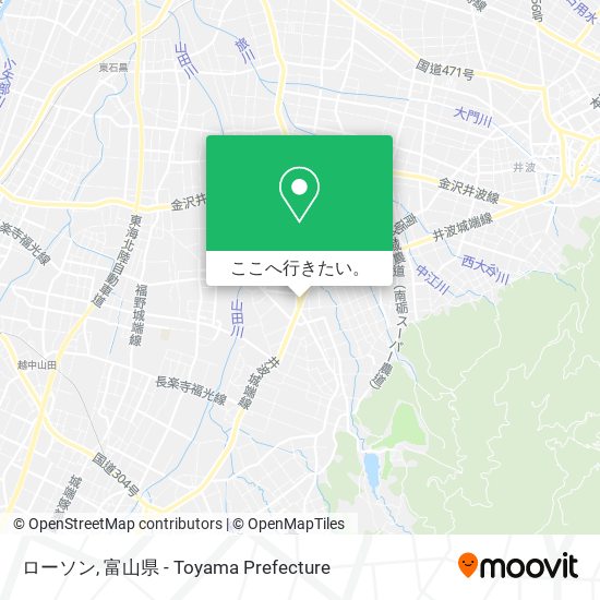 ローソン地図