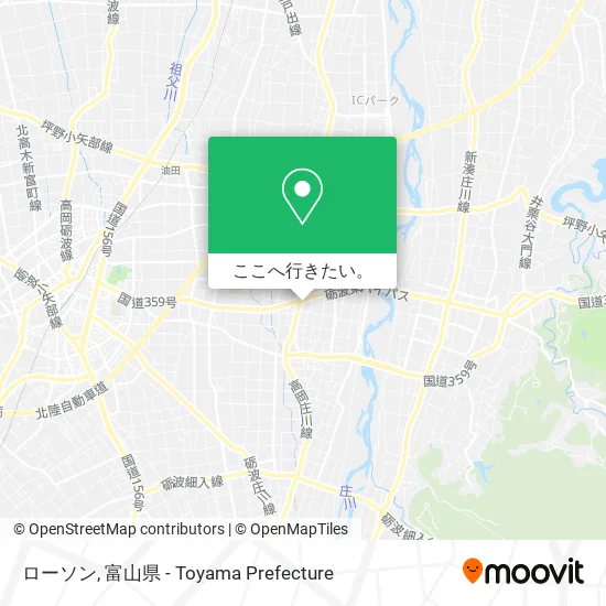 ローソン地図