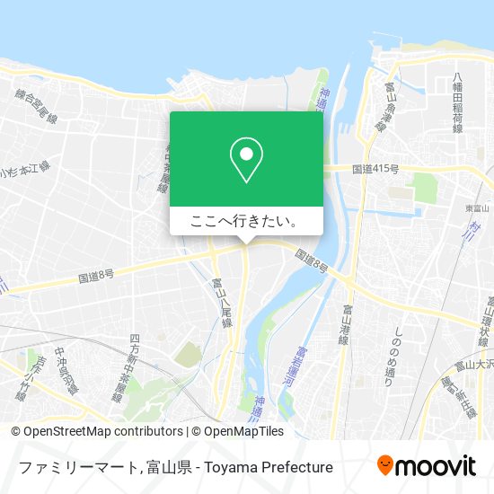 ファミリーマート地図