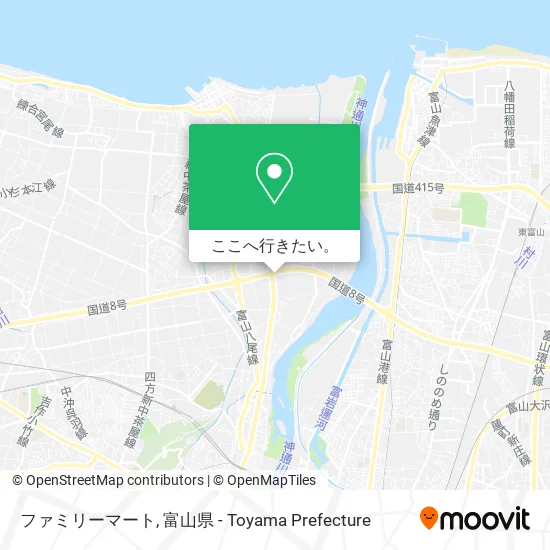 ファミリーマート地図
