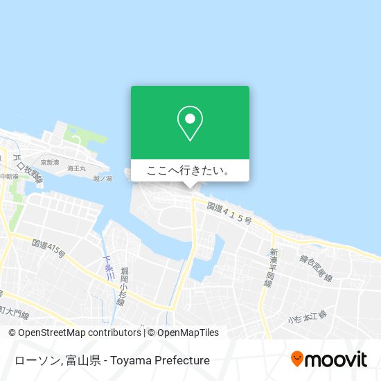 ローソン地図