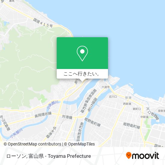 ローソン地図