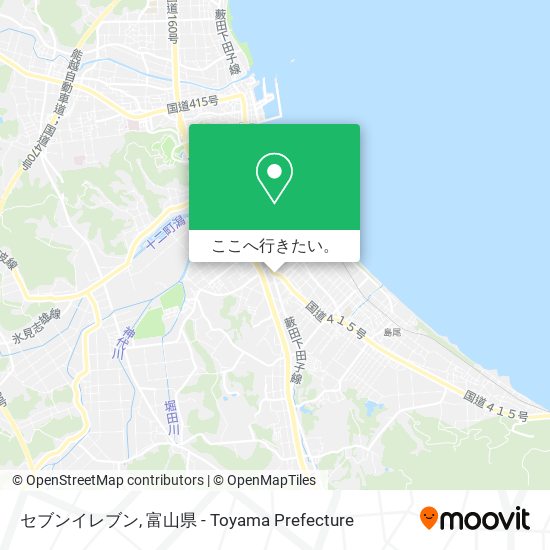 セブンイレブン地図