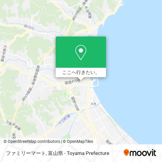 ファミリーマート地図
