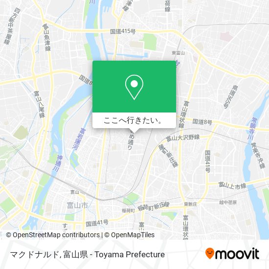 マクドナルド地図