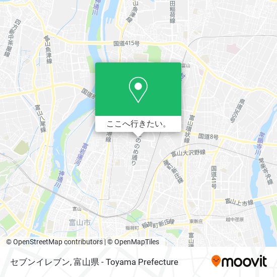 セブンイレブン地図
